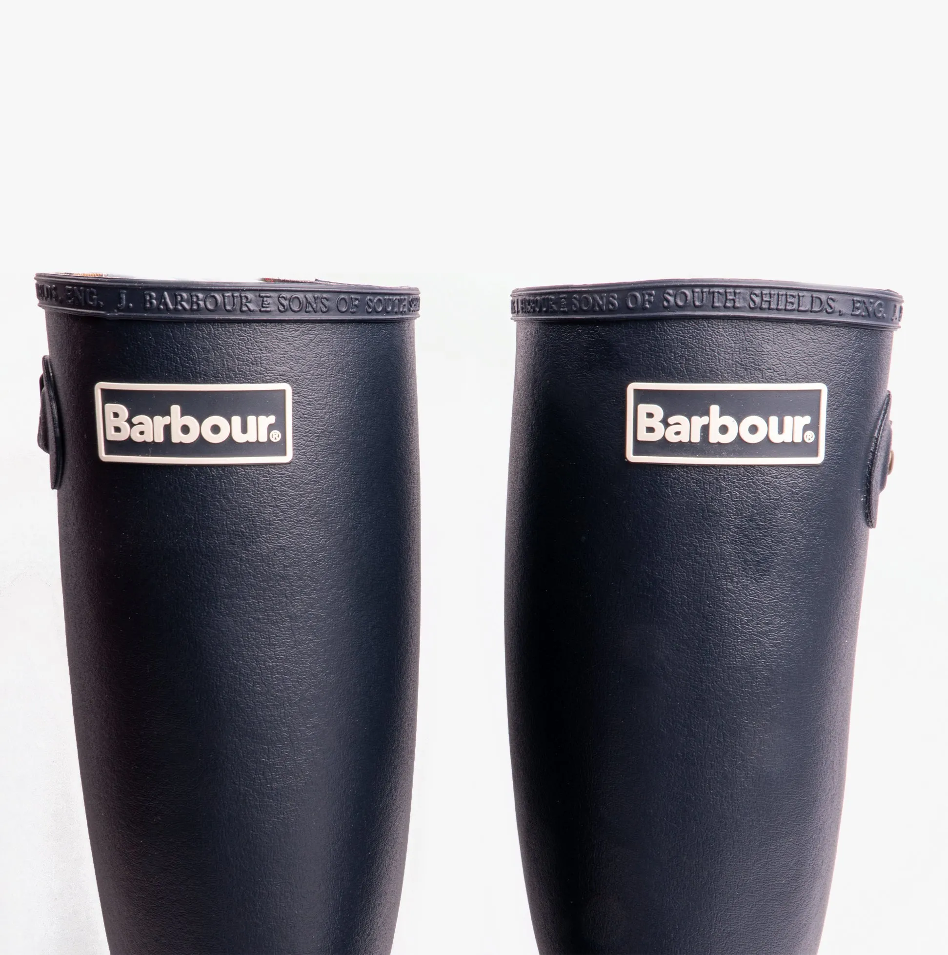 Barbour BEDE Mens Wellington Boots Navy sold by Shuperb product image thumbnail 4