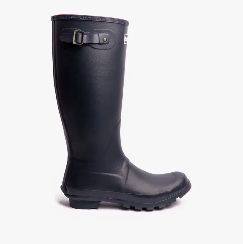 Barbour BEDE Mens Wellington Boots Navy sold by Shuperb