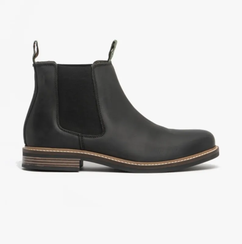 Barbour FARSLEY Mens Chelsea Boots Black sold by Shuperb