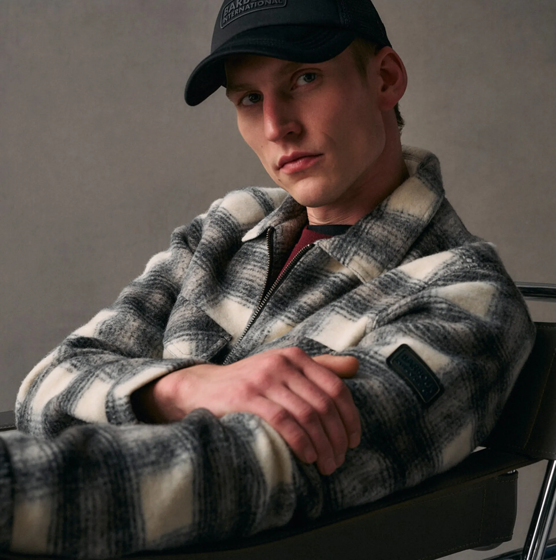 Barbour ALBURY Mens Sports Cap Black sold by Shuperb product image thumbnail 2