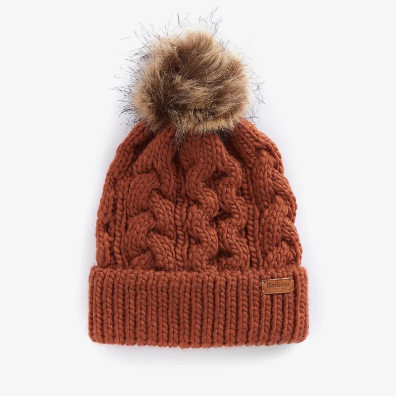 PENSHAW Womens Pom-Pom Beanie Warm Ginger sold by Shuperb