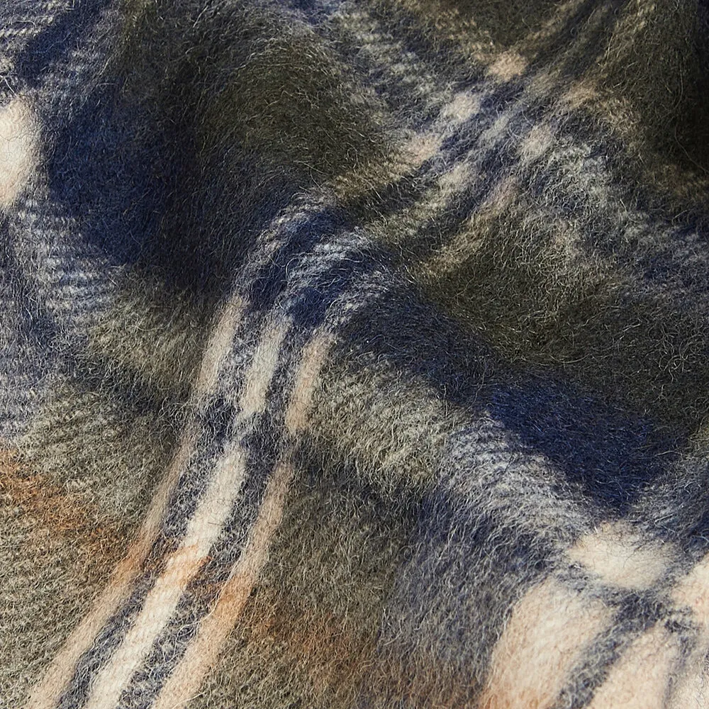 Barbour NEW CHECK Unisex Adults Tartan Scarf Sand Beige Plaid sold by Shuperb product image thumbnail 5