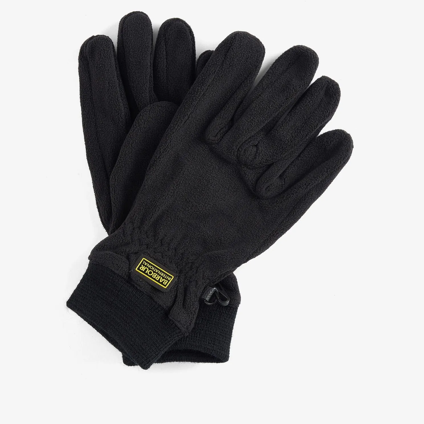 Barbour AXLE FLEECE GLOVES Mens Black sold by Shuperb