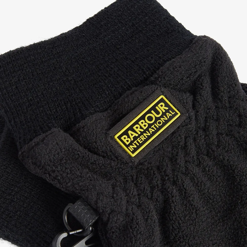 Barbour AXLE FLEECE GLOVES Mens Black sold by Shuperb product image thumbnail 4