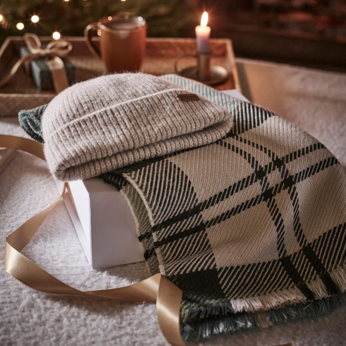 PENDLE BEANIE & BLAIR SCARF Gift Set Womens Soft Mint sold by Shuperb product image thumbnail 2