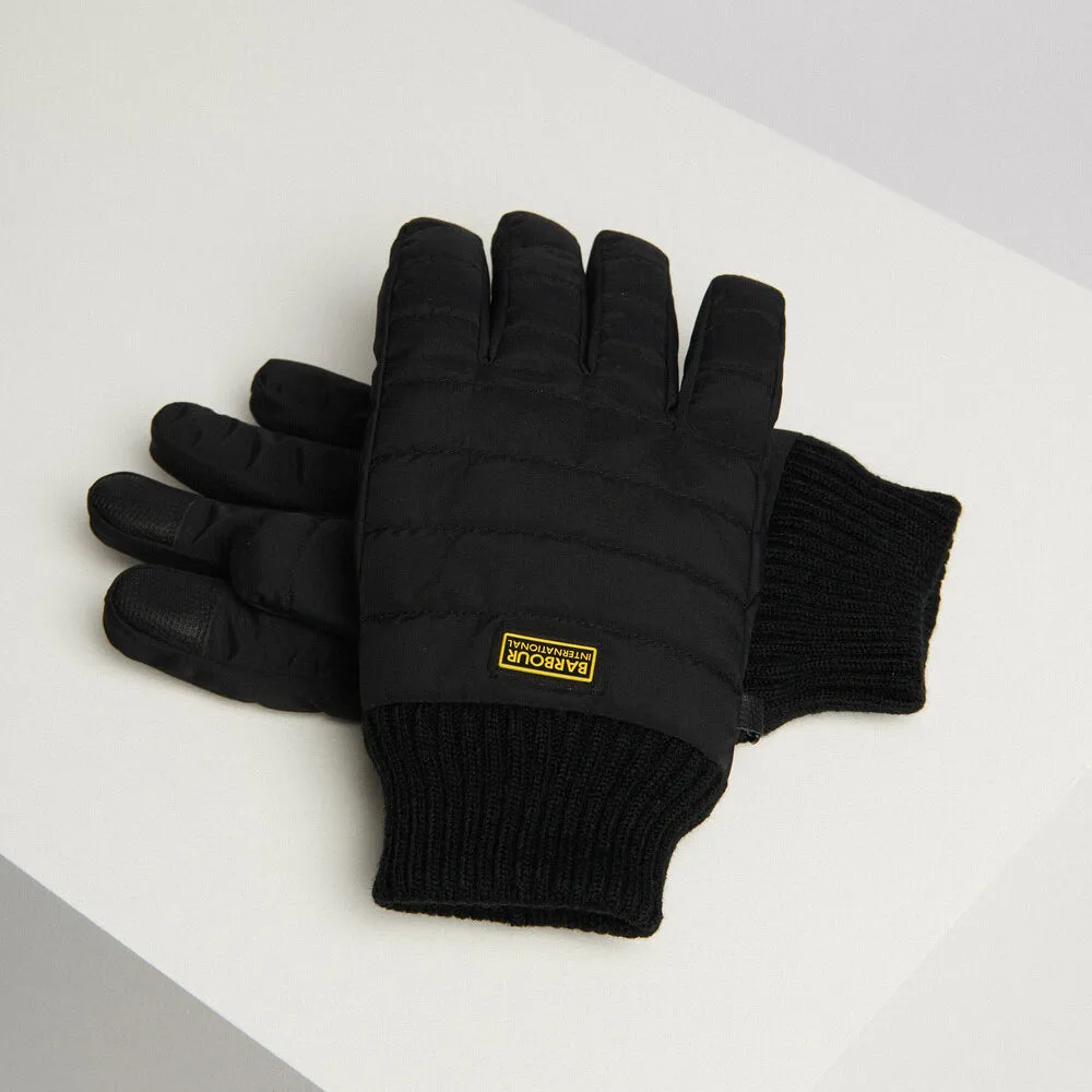 Barbour PEAK LEGACY GLOVES Mens Black sold by Shuperb product image thumbnail 3
