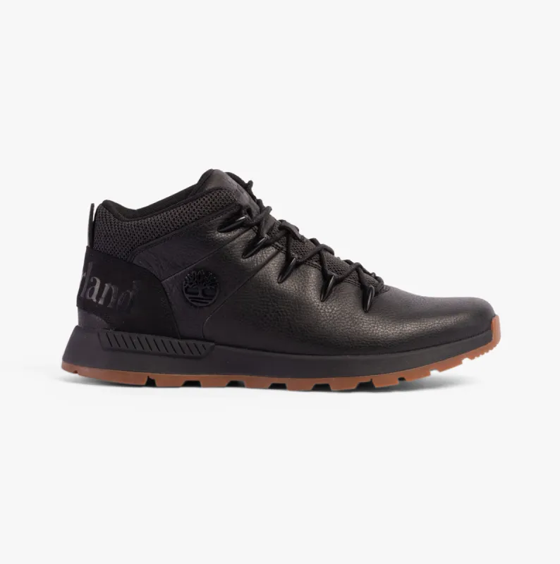 Timberland SPRINT TREKKER Mens Trainers Jet Black sold by Shuperb