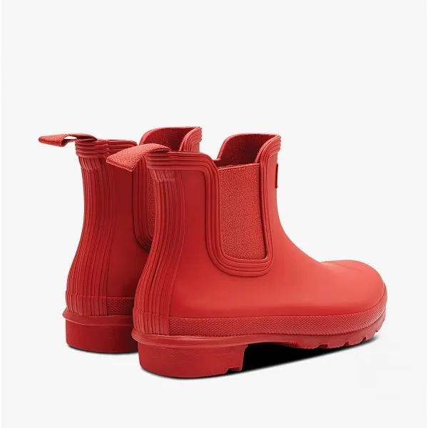 Hunter ORIGINAL CHELSEA Womens Wellies Military Red sold by Shuperb product image thumbnail 4