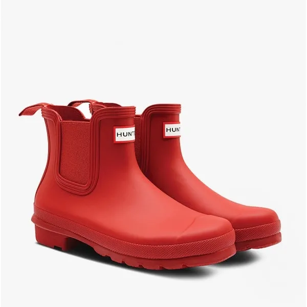 Hunter ORIGINAL CHELSEA Womens Wellies Military Red sold by Shuperb product image thumbnail 2