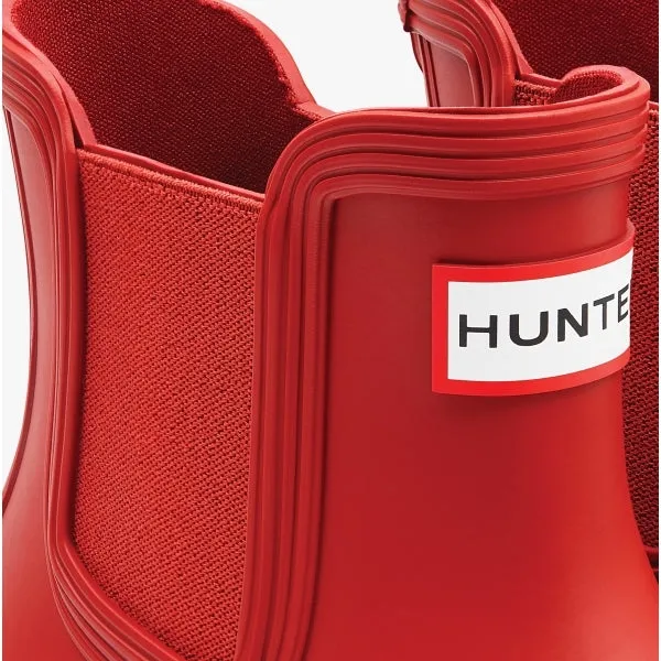 Hunter ORIGINAL CHELSEA Womens Wellies Military Red sold by Shuperb product image thumbnail 5