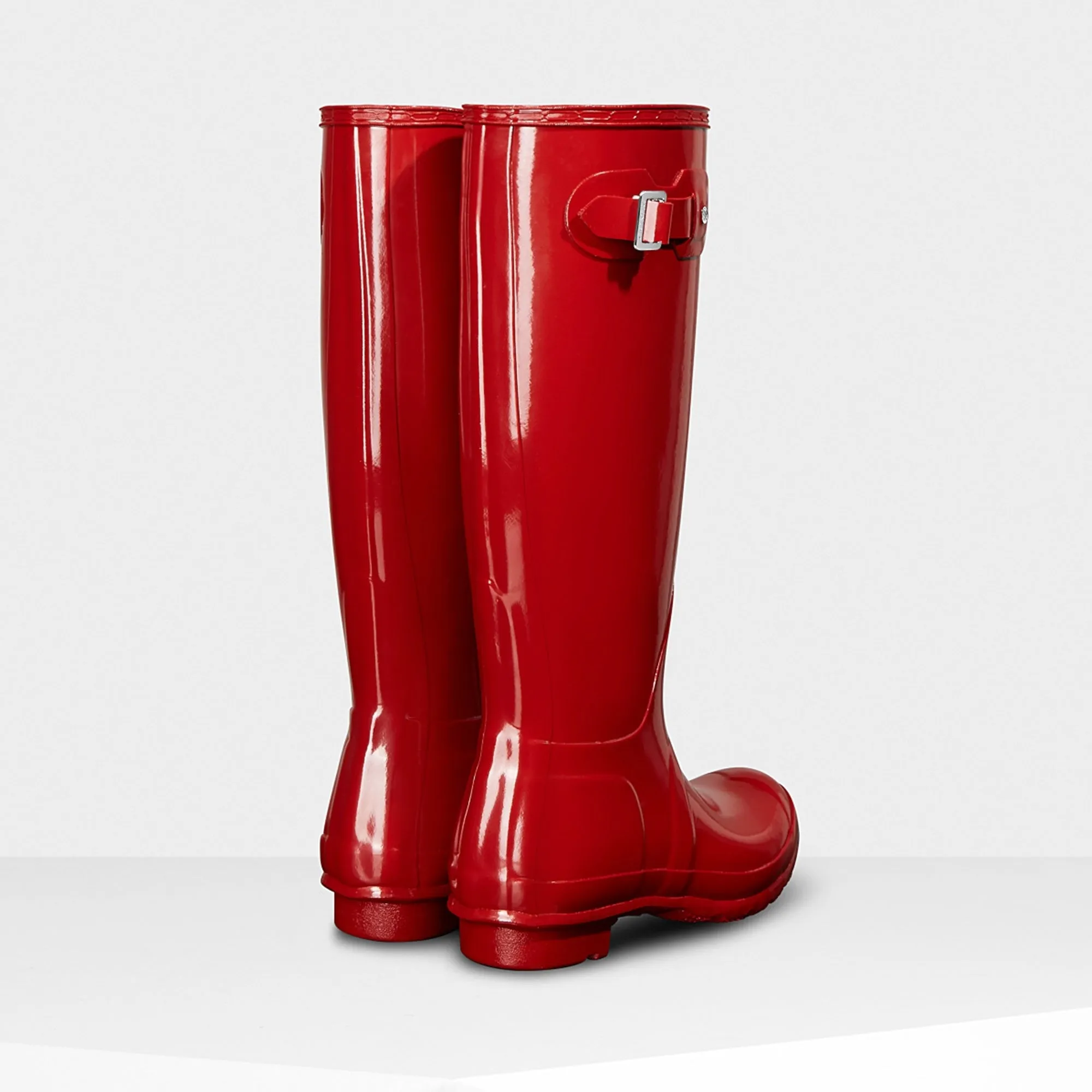Hunter ORIGINAL TALL Womens Wellies Military Red Gloss sold by Shuperb product image thumbnail 4