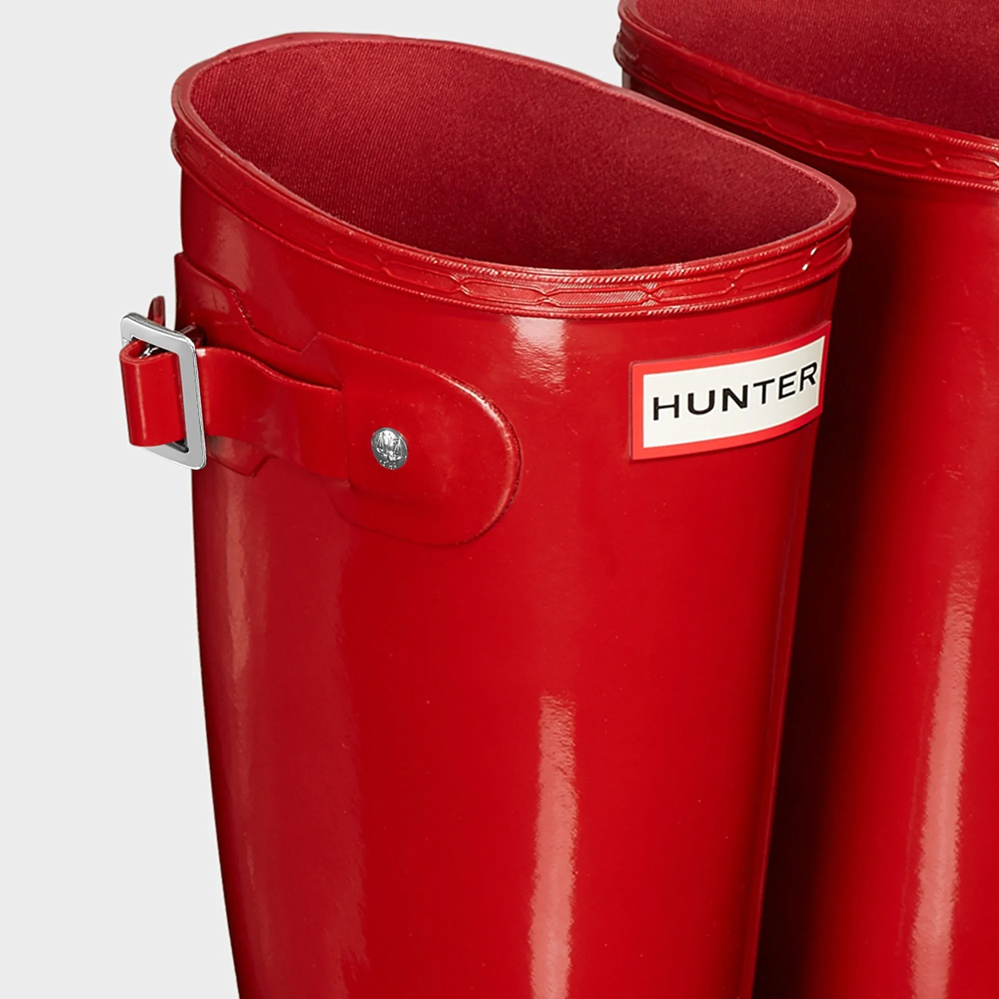 Hunter ORIGINAL TALL Womens Wellies Military Red Gloss sold by Shuperb product image thumbnail 2