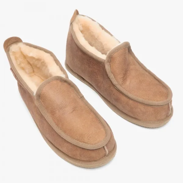 Shepherd ARNE Mens Sheepskin Slipper Boots Antique/Cognac sold by Shuperb product image thumbnail 2