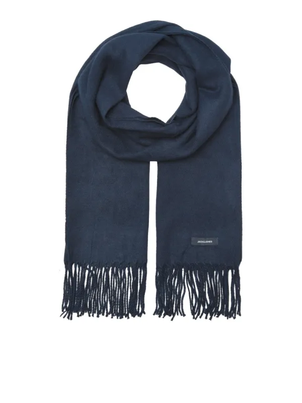 SOLID WOVEN Mens Scarf Navy Blazer sold by Shuperb