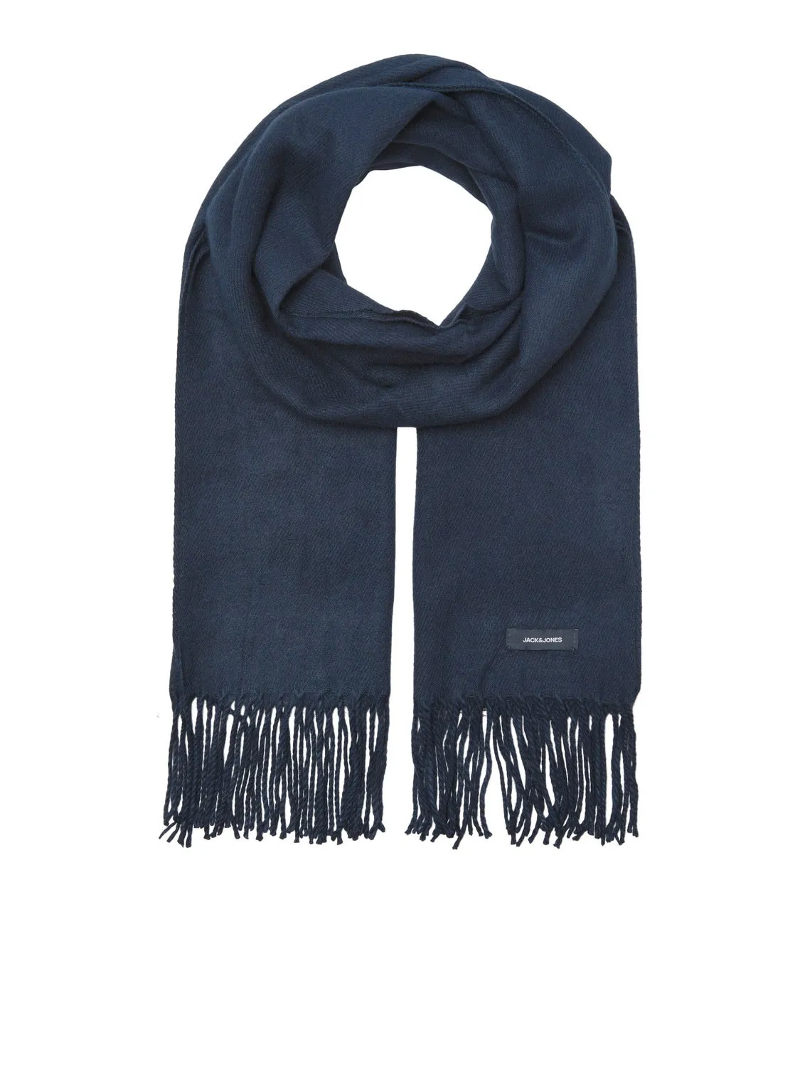 SOLID WOVEN Mens Scarf Navy Blazer sold by Shuperb