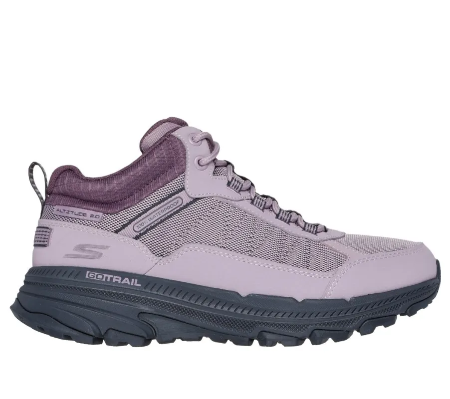 Skechers 129531/MVE GO RUN TRAIL ALTITUDE 2.0 - Womens Trainers Mauve sold by Shuperb