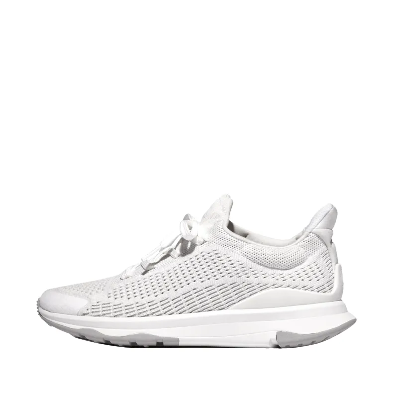 FitFlop VITAMIN FFX KNIT Womens Trainers Urban White Mix sold by Shuperb