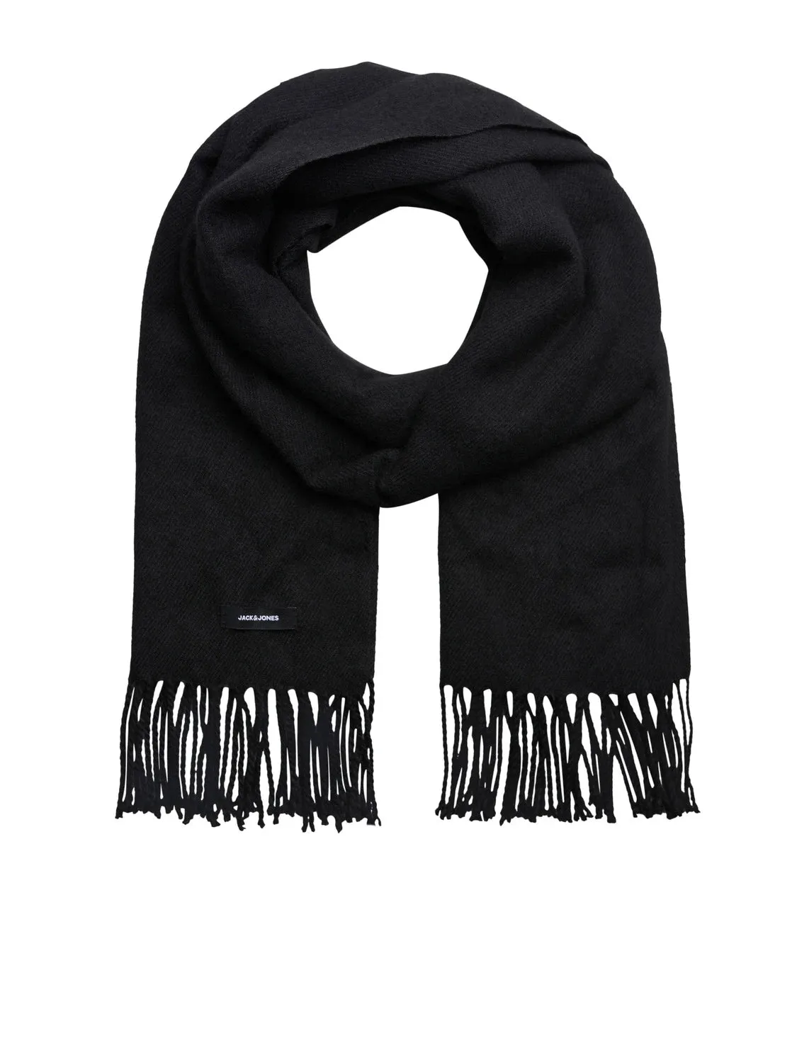 Jack & Jones SOLID WOVEN Mens Scarf Black sold by Shuperb product image thumbnail 4
