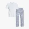 Jack & Jones LUCA SS Mens T-Shirt And Pants Set White sold by Shuperb