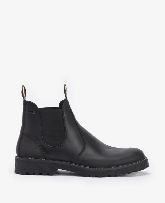 Barbour PATTON Mens Chelsea Boots Black sold by Shuperb