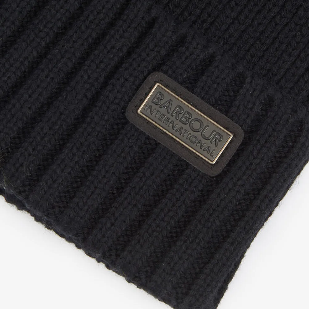 Barbour CHESTER Mens Beanie Black sold by Shuperb product image thumbnail 3