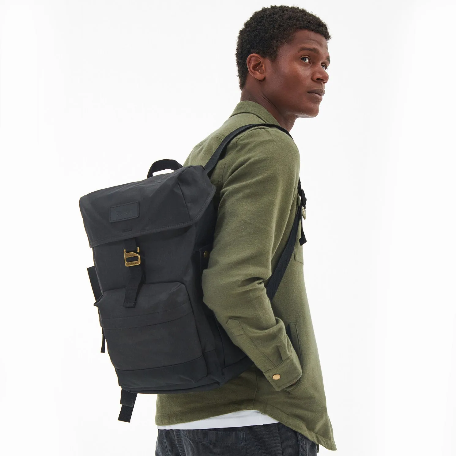 ESSENTIAL WAX BACKPACK Unisex Adults Backpack Black sold by Shuperb