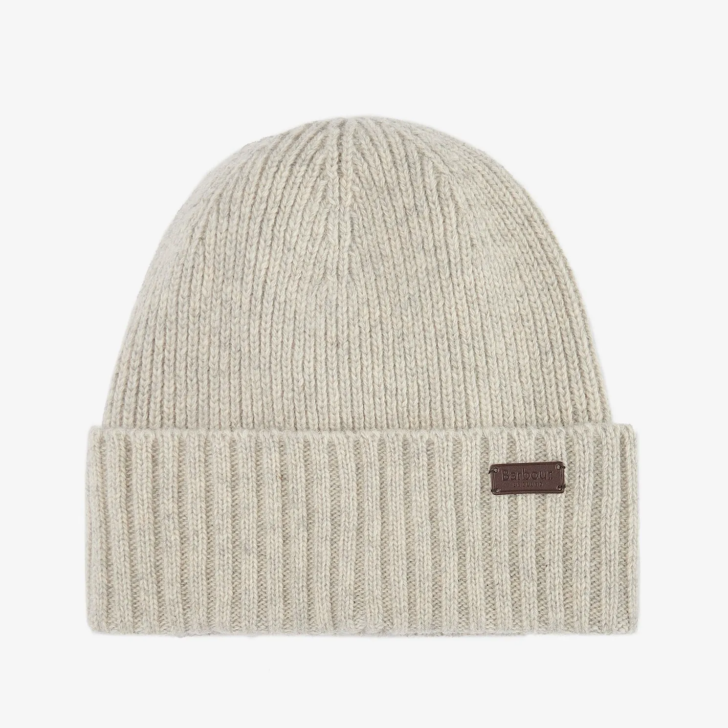 Barbour CARLTON Mens Beanie Light Grey sold by Shuperb