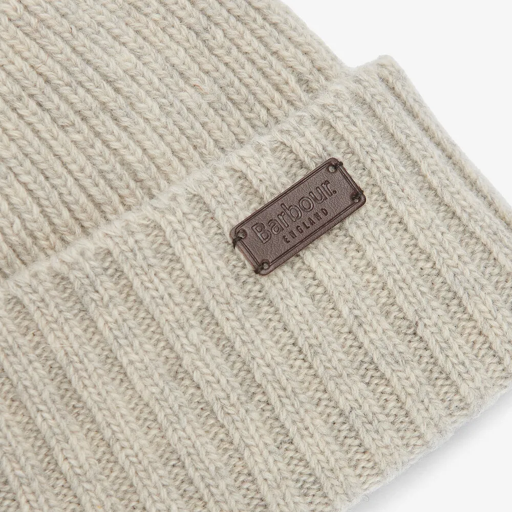 Barbour CARLTON Mens Beanie Light Grey sold by Shuperb product image thumbnail 4