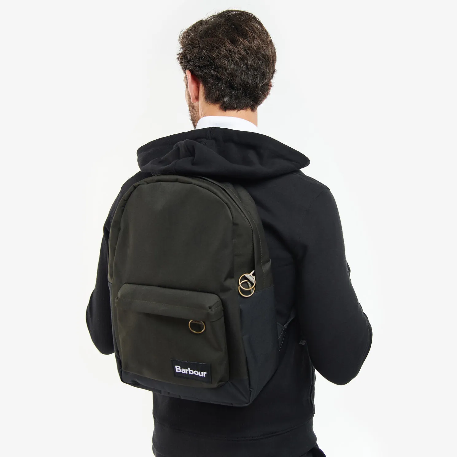 HIGHFIELD CANVAS BACKPACK Unisex Adults Canvas Backpack Navy/Olive sold by Shuperb product image thumbnail 4