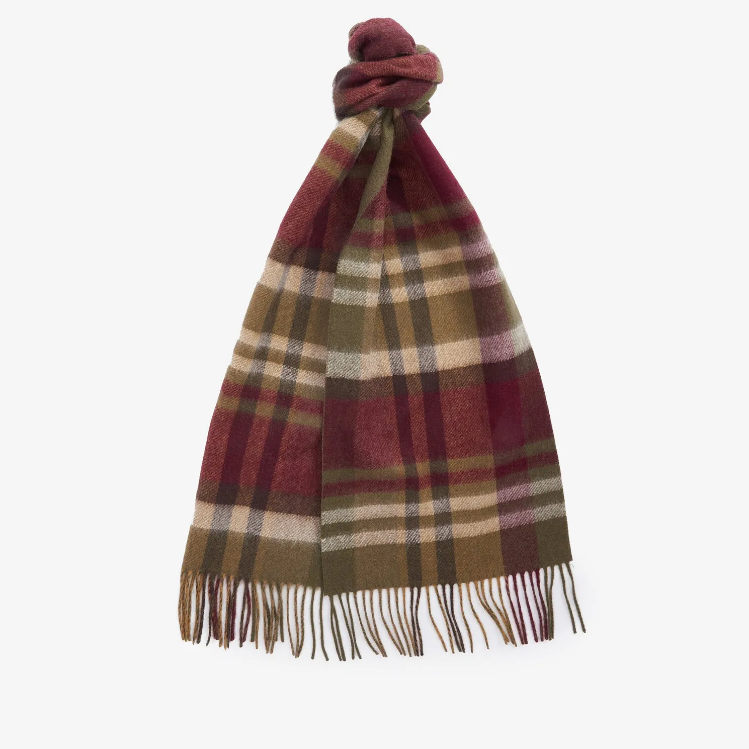 Barbour FIELD REVERSIBLE Scarf Unisex Adults Army Green sold by Shuperb product image thumbnail 2