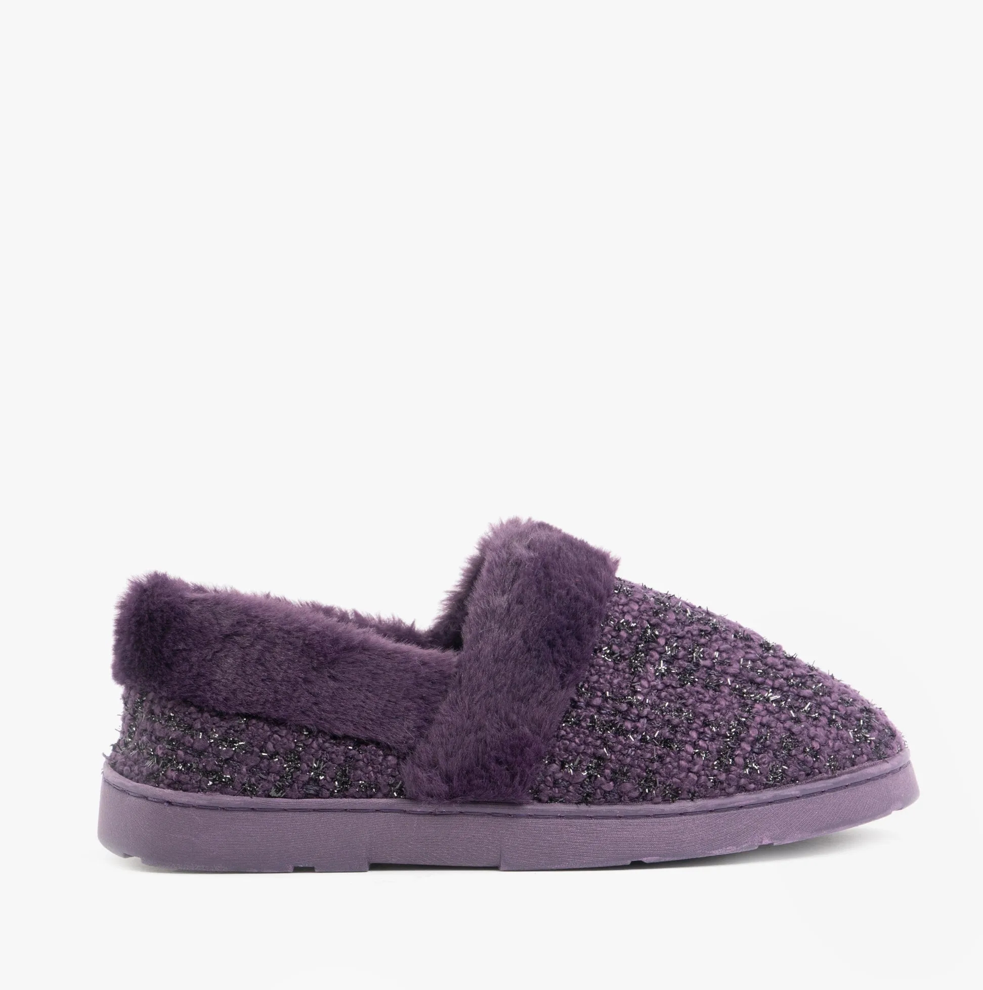 AVON Womens Full Slippers Purple sold by Shuperb
