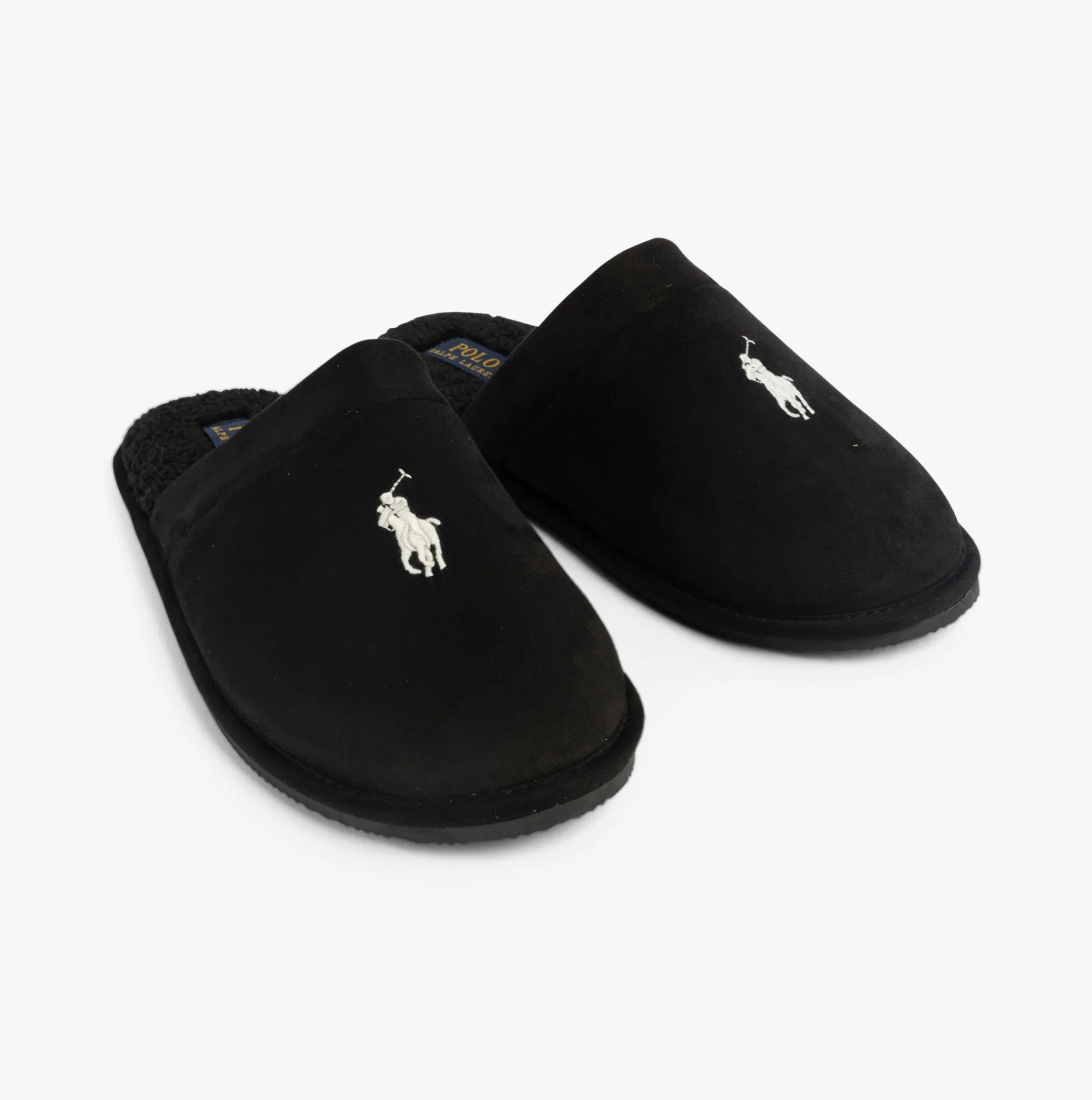 Polo Ralph Lauren KLARENCE Mens Mule Slippers Black Micro sold by Shuperb product image thumbnail 2