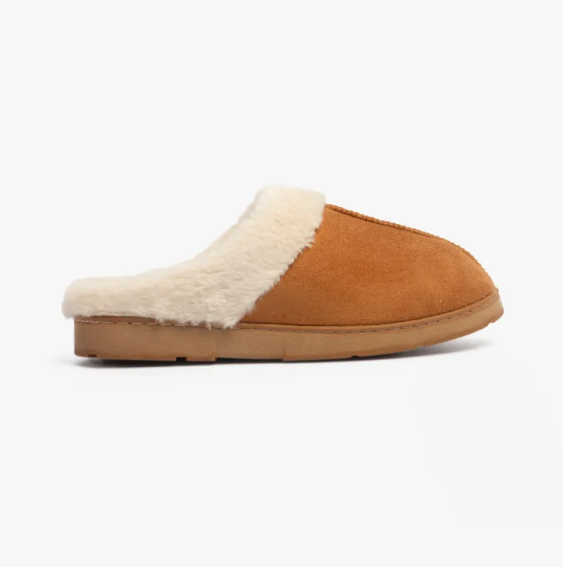 Dr Keller JUSTINE Womens Slippers Tan sold by Shuperb