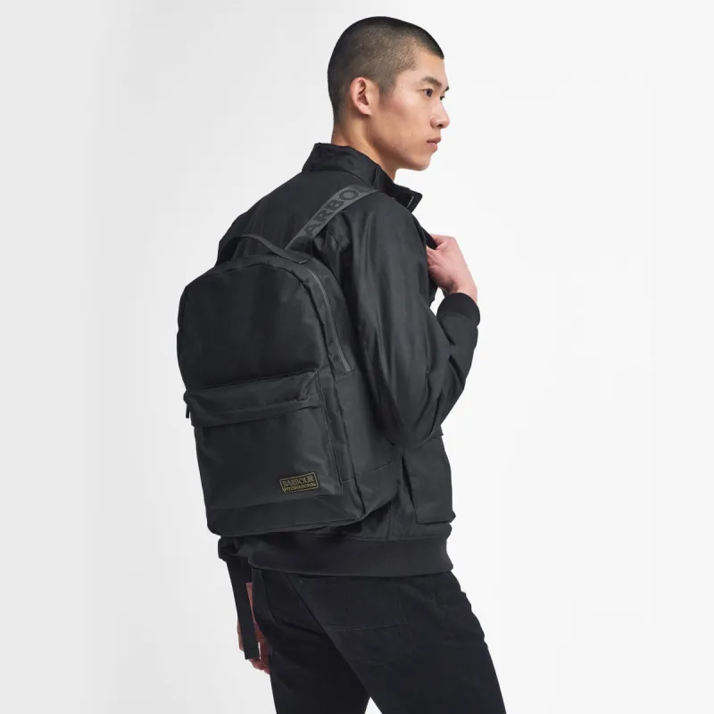 Barbour KNOCKHILL ESSENTIAL BACKPACK Unisex Adults Backpack Black sold by Shuperb
