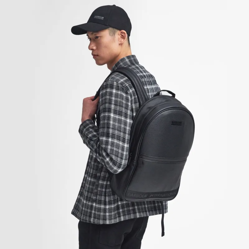 Barbour KILBURN BACKPACK Unisex Adults Backpack Black sold by Shuperb