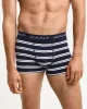 GANT STRIPE TRUNK 3-Pack Mens Evening Blue sold by Shuperb