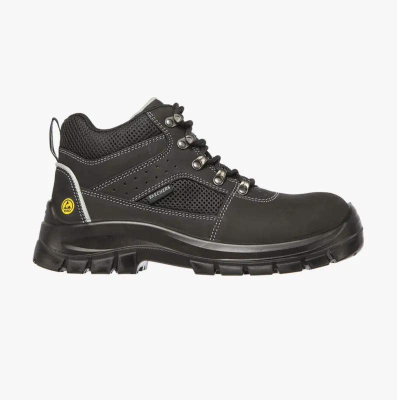 Skechers Work 200187EC TROPHUS - KILRAM Mens Safety Boots Black sold by Shuperb