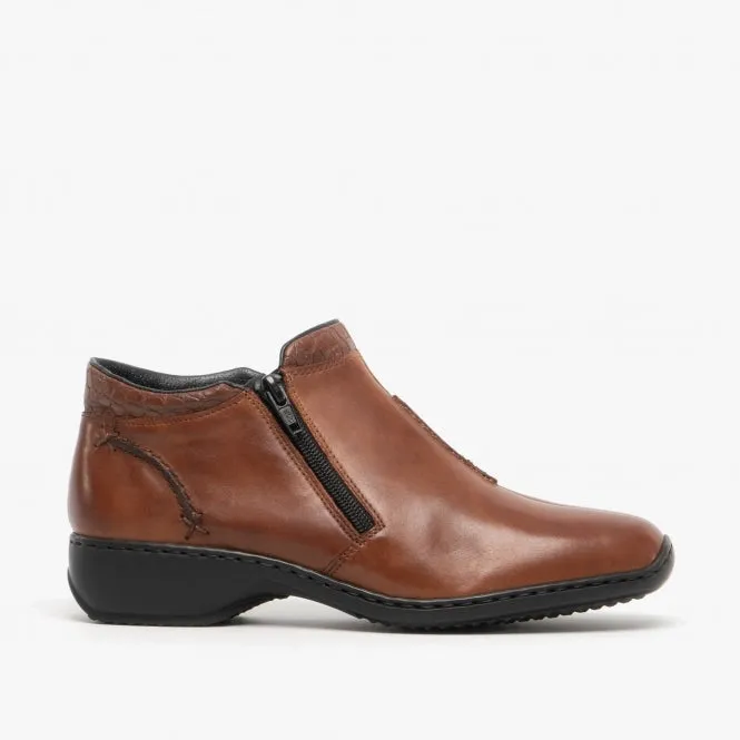 Rieker L3882-24 Womens Ankle Boots Nutmeg sold by Shuperb product image thumbnail 2