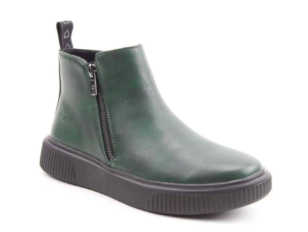 Heavenly Feet SENTA Womens Boots Forest made by Shuperb