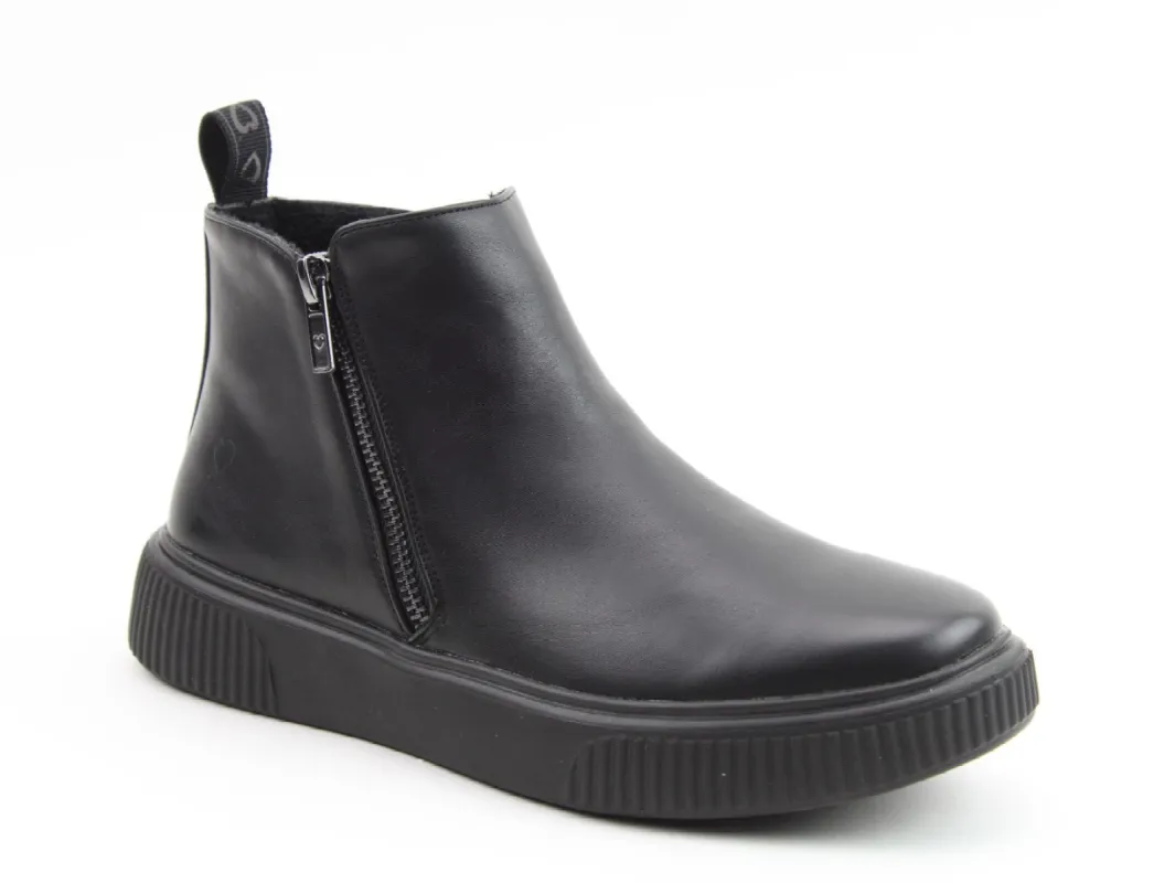 Heavenly Feet SENTA Womens Boots Black made by Shuperb