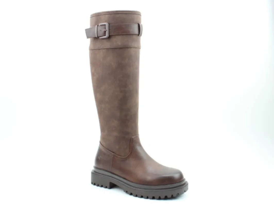 Heavenly Feet BRIANNA Womens Tall Boots Chocolate made by Shuperb