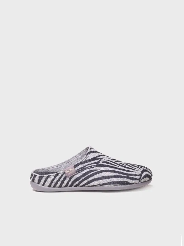 Toni Pons MAUI-NM Womens Slippers Zebra sold by Shuperb