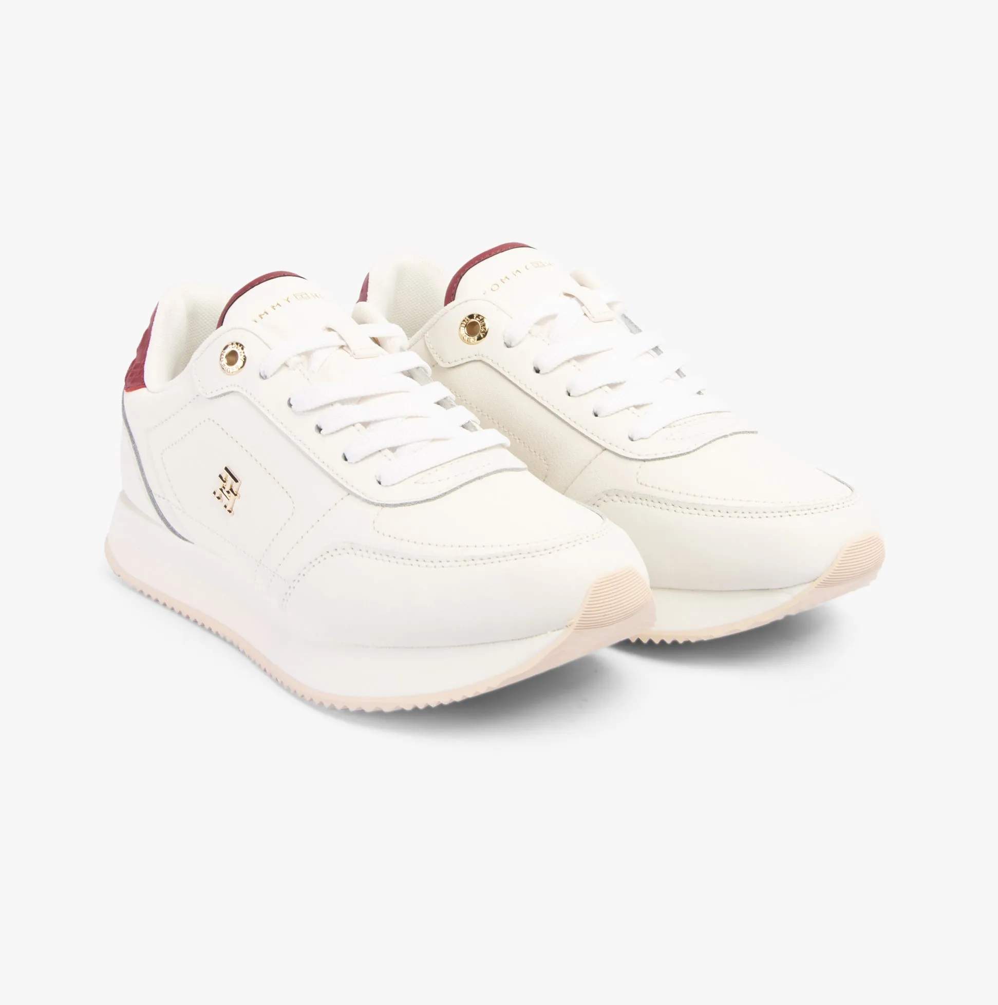 Tommy Hilfiger ELEVATED ESSENTIAL RUNNER MONOGRAM Womens Trainers Black sold by Shuperb product image thumbnail 5
