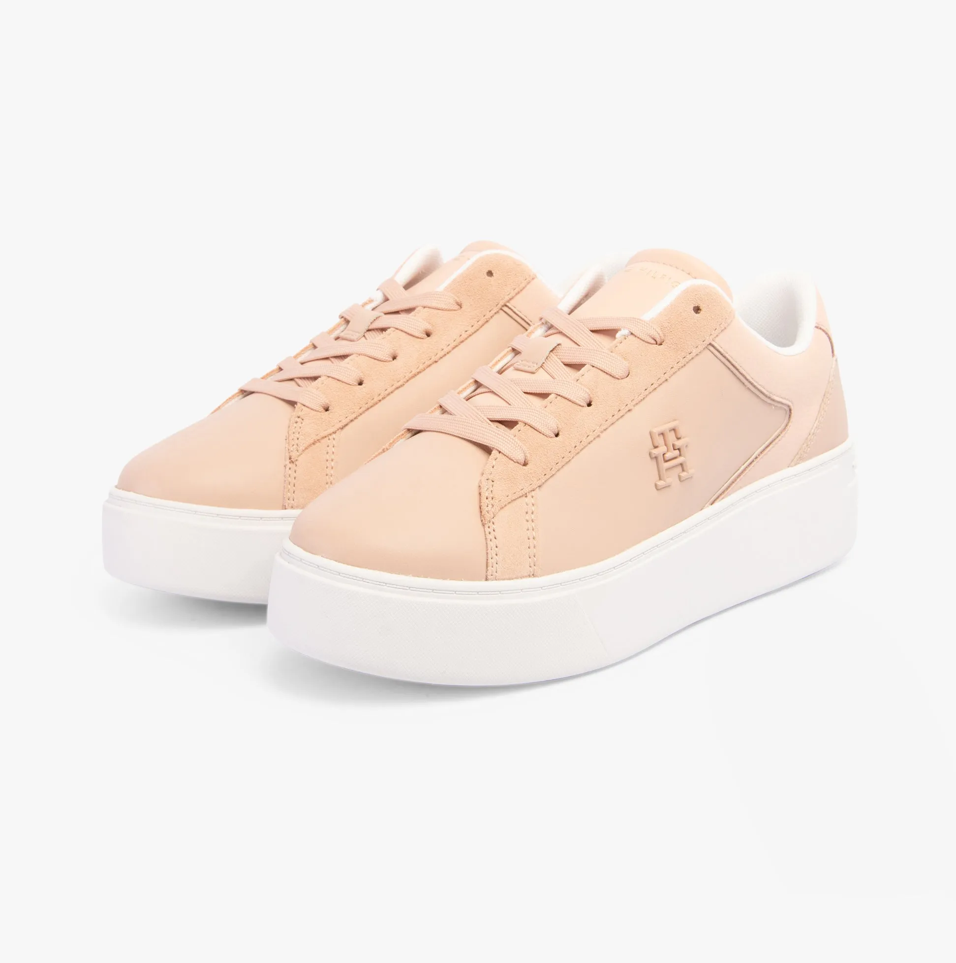 Tommy Hilfiger PLATFORM COURT Womens Trainers Black sold by Shuperb product image thumbnail 2