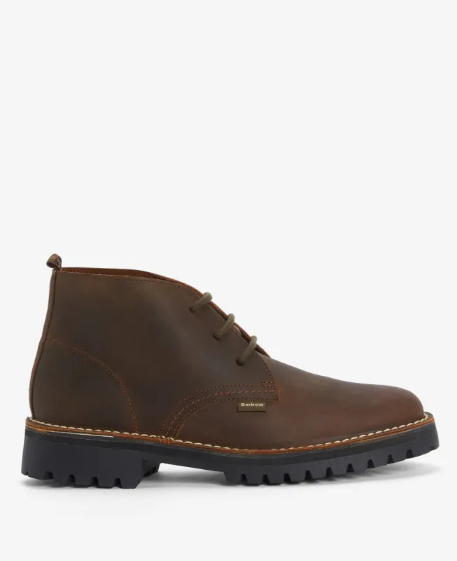 Barbour HOBART Mens Chukka Boots Brown sold by Shuperb