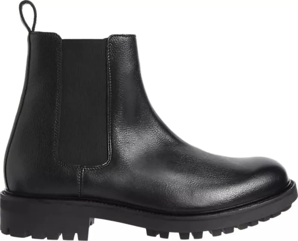 Calvin Klein CHELSEA BOOTS Mens Ck Black made by Calvin Klein