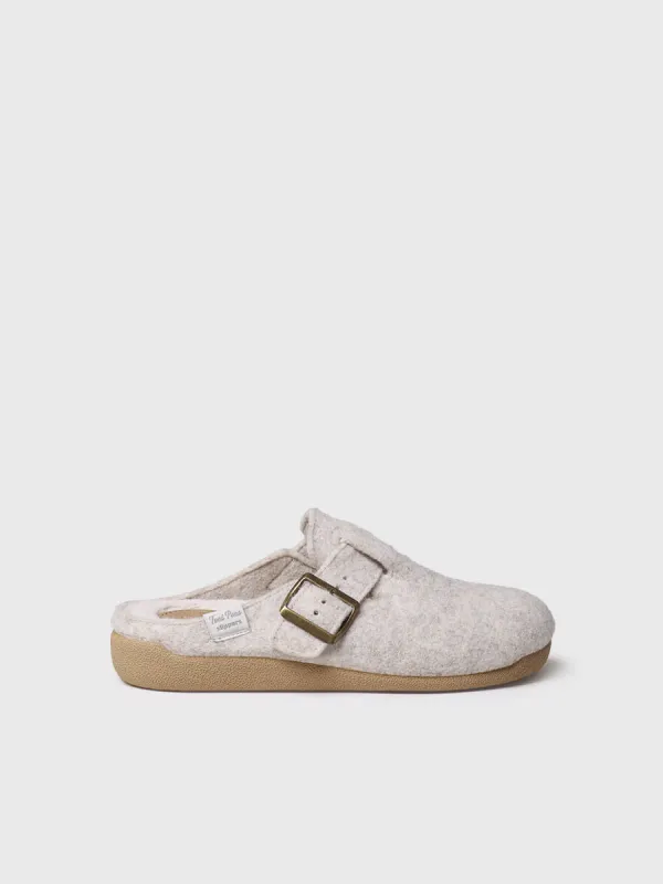 Toni Pons MIMA-FP Womens Slippers Cru sold by Shuperb