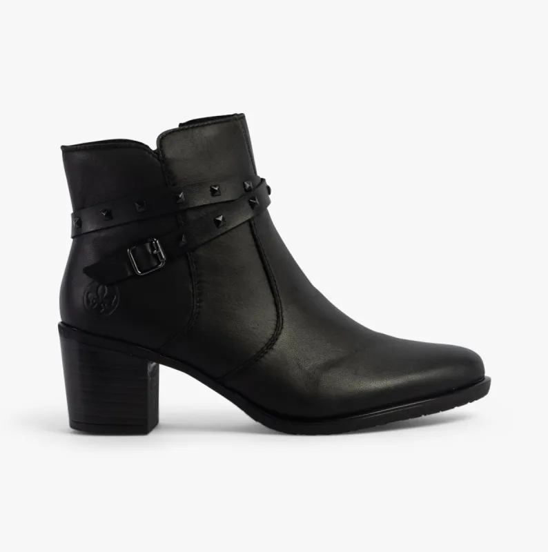 Rieker Y2059-00 Womens Boots Black sold by Shuperb