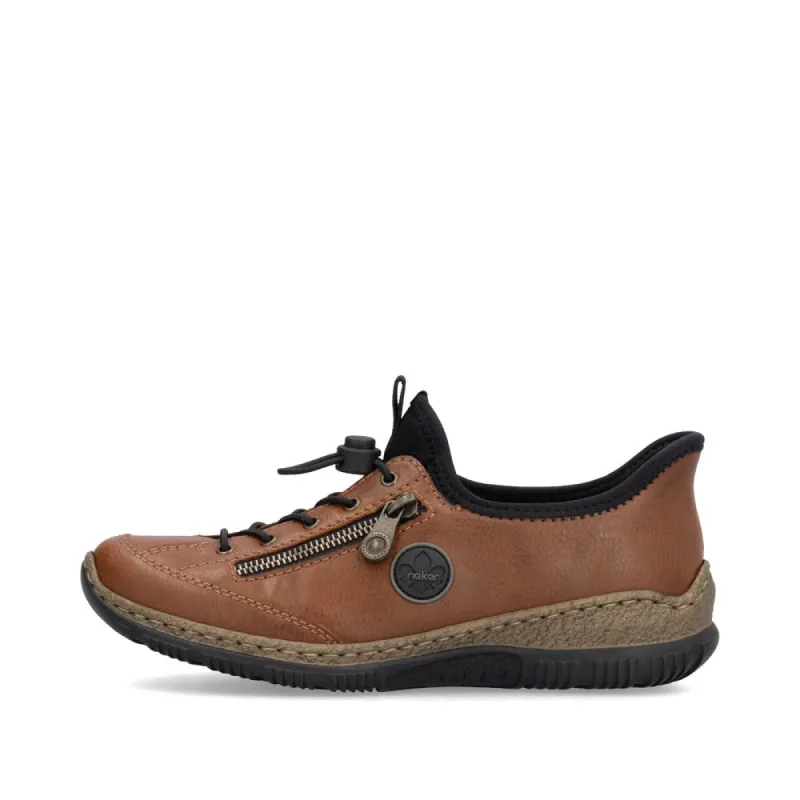 Rieker N3267-24 Womens Shoes Brown sold by Shuperb
