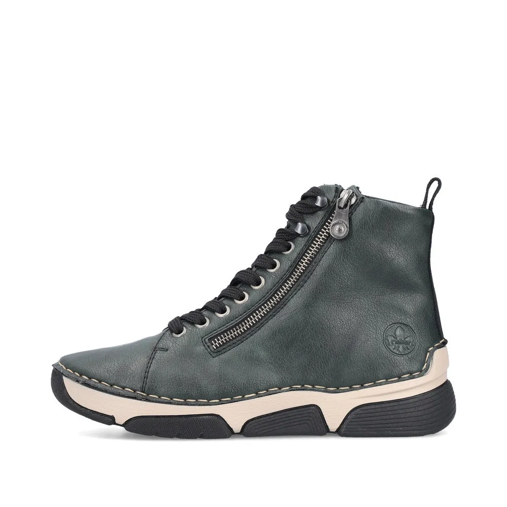 Rieker 45920-54 Womens Boots Green sold by Shuperb